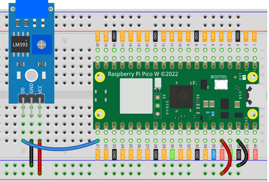 Leçon 24 : Module de Capteur de Vibration (SW-420) — Documentation ...