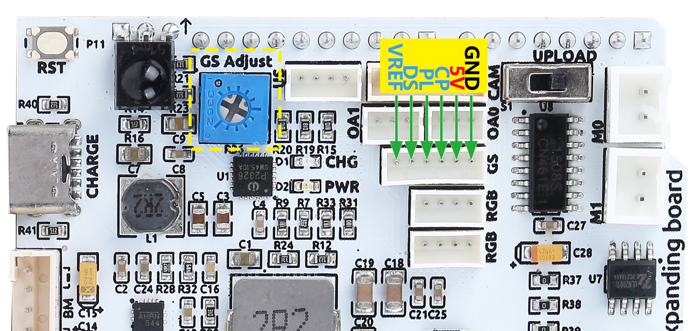 ESP32 CAM — SunFounder Zeus Robot Car Kit for Arduino 1.0 documentation